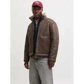 Jack & jones Veste mi-saison 'JORSALAMANCO' brun foncé