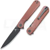 Bestechman Couteau pliant Flick - PVD - G10, brun