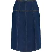 Object En Denim Jupe Mi-longue