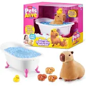 Pets Alive Mommy Cappy & Baby Surprise, Capybara de jeu, 3 ans, Interactif, Sons