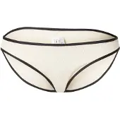 Seafolly Bas de bikini écru / noir