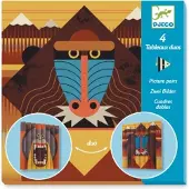 Djeco Atelier créatif avec du papier plissé « La vie sauvage »,