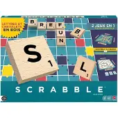 Mattel Games, Scrabble, Jeu de société, Jeu de mots, À partir de 8 ans, Jeu de famille
