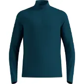 Odlo - Haut manches longues demi-zippé - Essential Ceramiwarm Mid Layer 1/2 Zip M Reflecting Pond - Taille M - Bleu