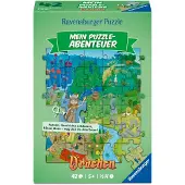 Ravensburger Puzzle pour enfants, 42 pièces - Mon aventure puzzle : Les dragons