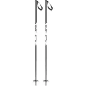 SCOTT - Bâtons de ski - Free 18 Black Matt en Aluminium - Taille 120 cm - Gris