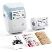 Niimbot B1 Pro - Imprimante D'étiquettes Impression Thermique Bleu