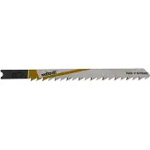 Wolfcraft 2 lames de scie sauteuse HCS L=100mm queue en U