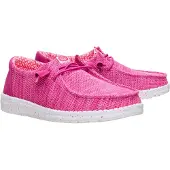 HEY DUDE Wendy Stretch Mesh Ceramic Couleur Rose
