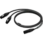 Procab Pra736/1.5 Audio Cable Argenté