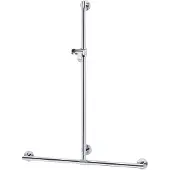 Keuco Main courante de douche PLAN CARE m Bsta 682/1263mm alu argenté/cuivré