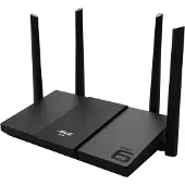 Asus RT-AX50 AX3000 AiMesh, Wi-Fi 6 (802.11ax), Double bande (2,4 GHz / 5 GHz), Connexion réseau Ethernet, Noir, Routeur pour bureau