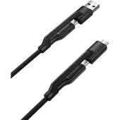 Nomad Câble universel en Polyamide USB-C, 0,3 m, carbure