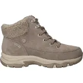 SKECHERS Bottines à lacets taupe