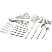 Esmeyer 24 pcs. couverts SILKE en acier inoxydable 18/0 poli, forgé massif , 142-030