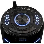 Reflexion Enceinte de fête PS10BTCD noir 480 W avec Bluetooth, FM, CD, AUX et USB - Enceinte - Enceinte - Stéréo