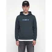 Jack & Jones Sweat-shirt 'JJMUNK' azur / gris foncé