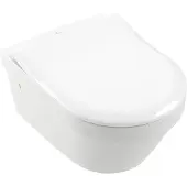 Villeroy & Boch Siège WC Architectura SlimSeat, avec abaissement automatique et abattant amovible