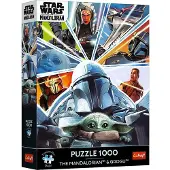 Trefl Puzzle 1000 pièces « The Mandalorian : Ensemble sur la piste » de