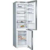 Bosch Serie 6 KGE39AICA, 343 l, SN-T, 14 kg/24h, C, Přihrádka Fresh Zone, Nerezová ocel