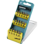 Wolfcraft coffret plastique d'embouts Solid