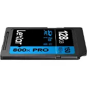 Lexar Carte Sd Professional 128gb 800x Pro Sdxc Uhs-i