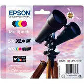 Epson Multipack 4 couleurs 502 XL BK SEC (C13T02W94020)