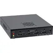 InLine HDMI Videowand Verteiler 1 auf 4, Full-HD - Commutateur vidéo/audio - 4 x HDMI - de bureau