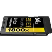 Lexar Professional SDXC 1800x GOLD 64 Go 180 Mo/s