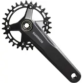 Shimano Fc-mt520 12s Crankset Argenté 170 mm / 34t
