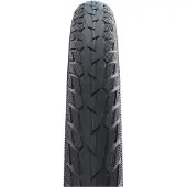 Schwalbe Pneu Cruiser K-guard Preto Reflex, 26 pouces, 1,75 pouces. Pneu urbain rigide, couleur gris. Dimensions : 26 pouces x 1,75 pouces, couleur gris