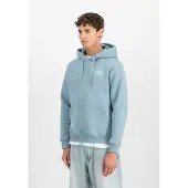 Alpha industries Sweat-shirt bleu fumé / blanc