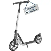 Hudora BigWheel 205 Advanced : Trottinette en aluminium confortable, adaptée aux utilisateurs jusqu'à