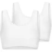 Schiesser Soutien-gorge ' Cotton Lace ' blanc