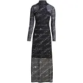 Karl lagerfeld JEANS Robe de soirée violet / noir / blanc