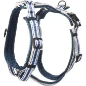 Flamingo Service , forme Y, modèle Gili Island, couleur bleu, taille M / largeur : 20 mm