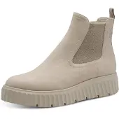 Tamaris Damen Chelsea Boots Grau