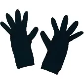 Cocoon Silk Liners Gloves Noir S