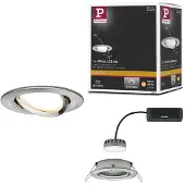 Paulmann Luminaire LED encastré Nova Plus Luminaire individuel orientable