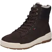 Rieker Bottines à lacets brun foncé / noir