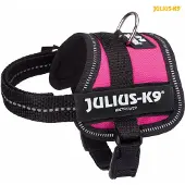 Julius-K9 Powergeschirr Baby 1-Mini 33-45 cm/18 mm fuchsia