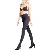Falke Collant doux mérinos en laine mélangée