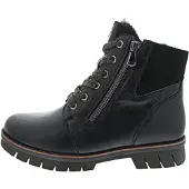 Waldlaufer Boots 'Stiefel Damen 975901-202/001 Echtleder in schwarz' noir