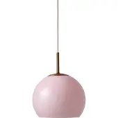 Frandsen Ball Glass Suspension Ø18 | Opal Rose