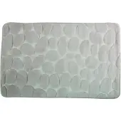 MSV Tapis de bain Microfibre PEBBLE 40x60cm Beige