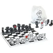 Vilac jeu de stratégie Jeu d'échecs en bois – dès 6 ans, pour enfants, jouet de marque de qualité