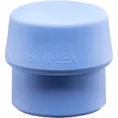 HALDER Insert de frappe pour marteau de protection SIMPLEX, d.50, TPE-soft