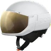 POC - Casque de ski/snowboard à visière - Levator MIPS Hydrogen White - Taille 51-54 cm - Blanc