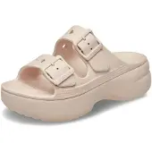 Crocs Classic Platform Sandals Beige EU 38-39 Femme