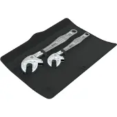 Wera 05343820001 6004 Joker 2 Set 1 Jeu De Clés À Douille 2 Pièces Dans Un Étui - 19 - 32 Mm